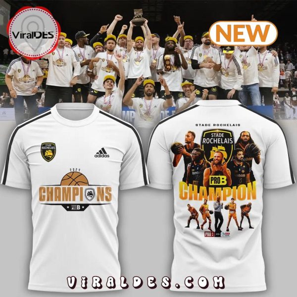 Stade Rochelais Basket Special CHAMPIONS DE PRO B White Shirt