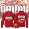Birmingham Stallions UFL 2024 Champions Red Baseball Jersey