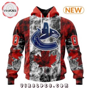 Celebrate Canada Day in Style with the Vancouver Canucks Premium Design Hoodie