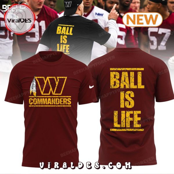 Washington Commanders Ball For Life Red Edition Hoodie