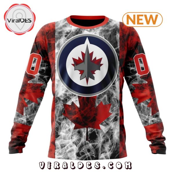 Winnipeg Jets Premium Design For Canada Day Hoodie