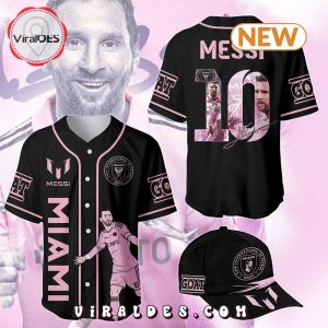 Special Messi Inter Miami M10 Signatures Baseball Jersey