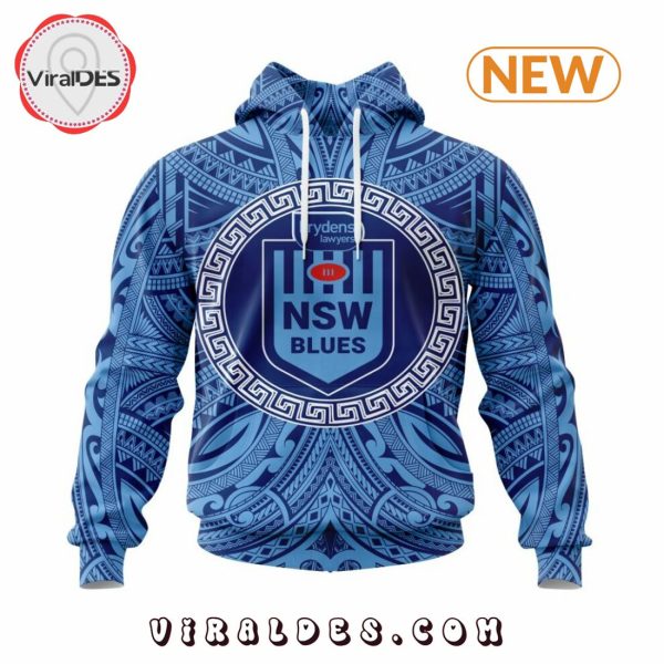 2023 Personalized NSW Blues State Of Origin Kits NRL Hoodie