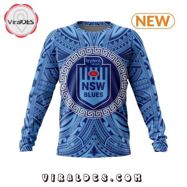 2023 Personalized NSW Blues State Of Origin Kits NRL Hoodie