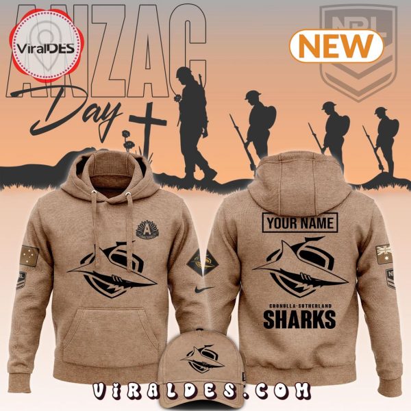 2024 Cronulla-Sutherland Sharks Anzac Round Unisex Hoodie, Jogger, Cap