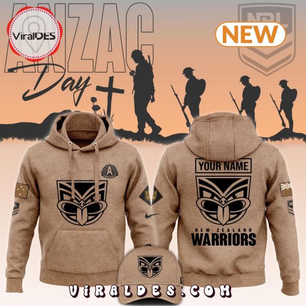 2024 New Zealand Warriors Anzac Round Unisex Hoodie, Jogger, Cap