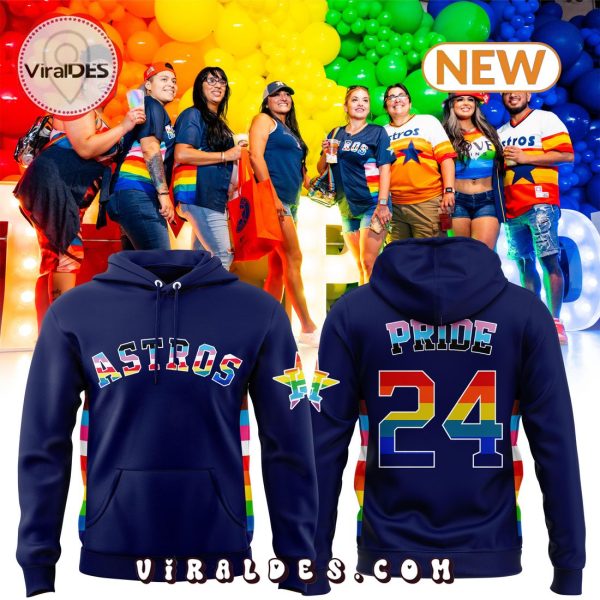 2024 Pride Night Houston Astros Hoodie, Jogger, Cap