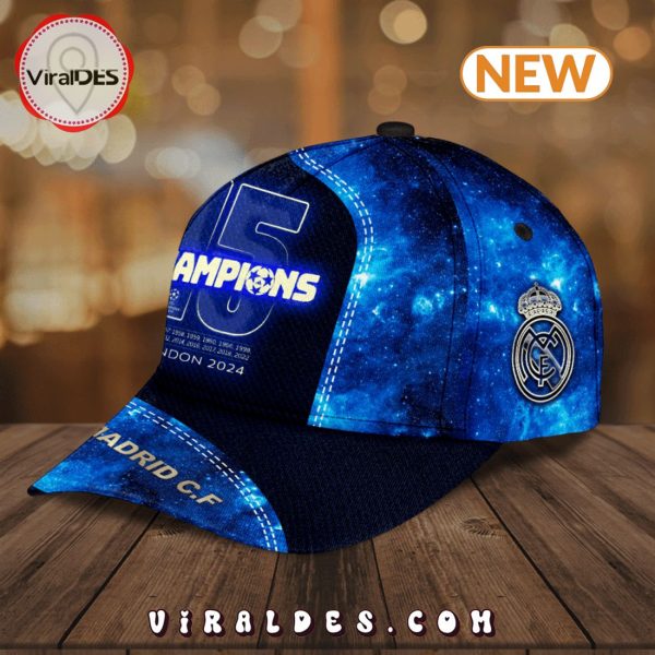 2024 Real Madrid London 15 Champions Galaxy Classic Cap