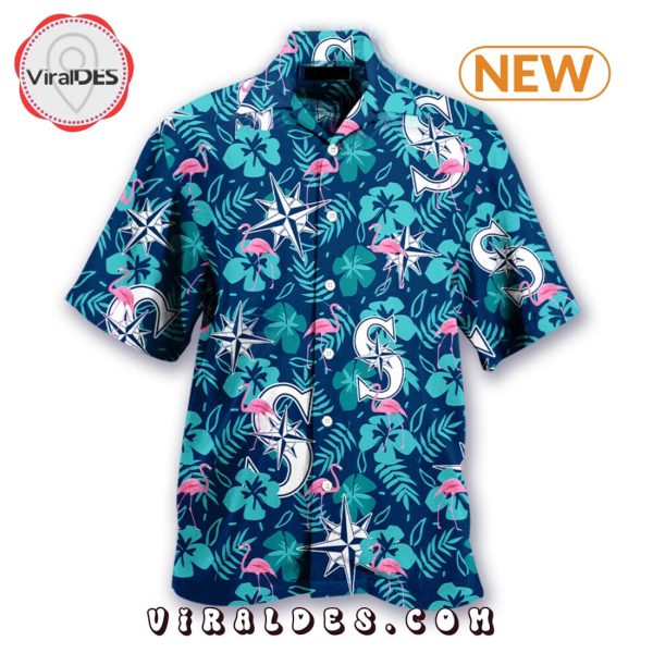 2024 Seattle Mariners Palm Tree Hawaiian Shirt, Short