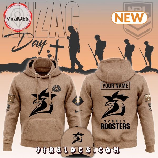 2024 Sydney Roosters Anzac Round Unisex Hoodie, Jogger, Cap