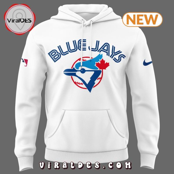 2024 Toronto Blue Jays American League White Hoodie