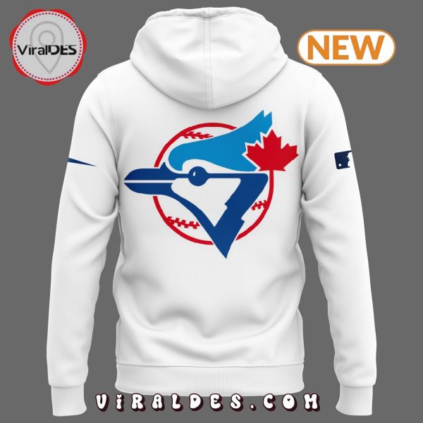 2024 Toronto Blue Jays American League White Hoodie