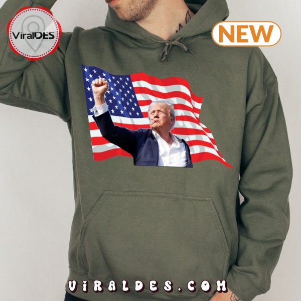 2024 Trump Shot Tee Hoodie