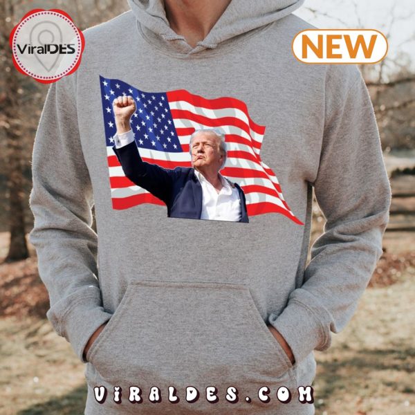 2024 Trump Shot Tee Hoodie