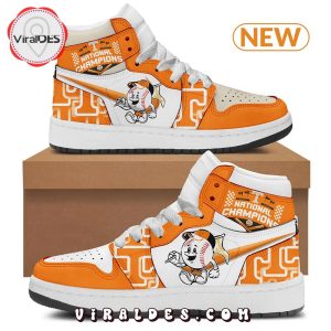 Special Tennessee Baseball Champions 2024 Air Jordan 1 HighTop Shoes