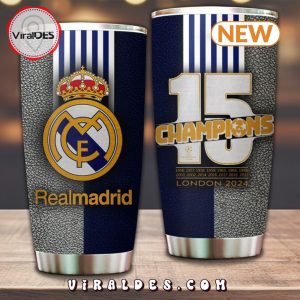 Premium Real Madrid 15th Champions 2024 London Tumbler