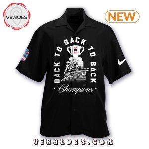 Florida Everblades Black Champions 2024 Hawaiian Shirt