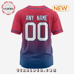 MLB Philadelphia Phillies Personalized Gradient Design Baseball Jersey