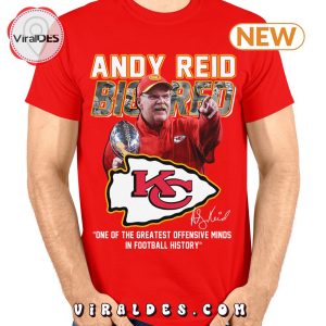 Andy Reid One Of The Greatest Offensive Minds Signatures T-Shirt