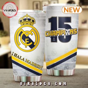 Real Madrid I Hala Madrid 15th Champions Tumbler