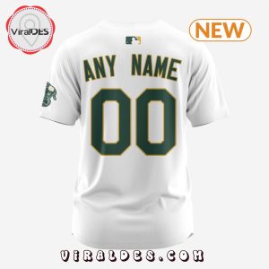 MLB Oakland Athletics Custom 2024 Home Baseball Jersey