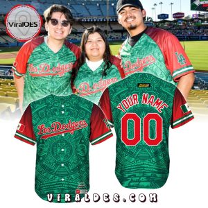 Dodges Mexican Heritage Giveaway 2024 Baseball Jersey