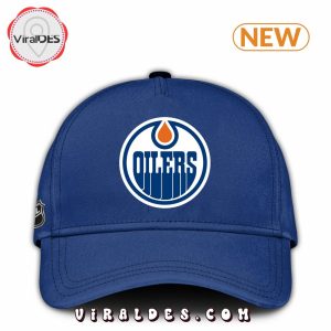 Edmonton Oilers NHL Never Give Up Navy Hoodie, Jogger, Cap