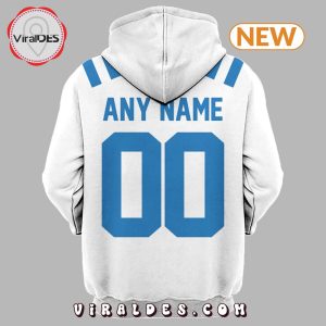 Personalized NCAA White & Powder Blue Ole Miss Rebels Hoodie, Jogger, Cap