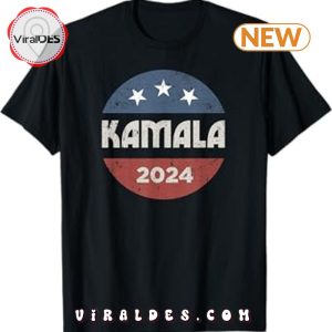 Kamala Harris 2024 For President Campaign T-Shirt