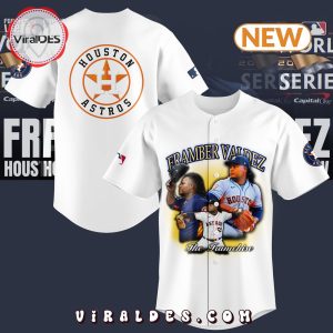 2023 Framber Valdez Houston Astros White Baseball Jersey