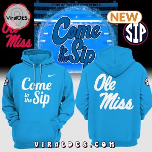 NCAA Blue Ole Miss Rebels Come To The Ship Hoodie, Jogger, Cap