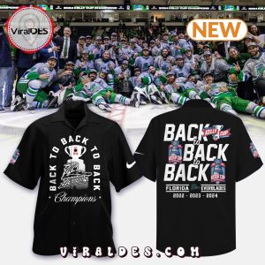 Florida Everblades Black Champions 2024 Hawaiian Shirt