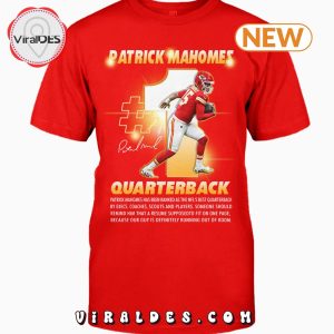 Kansas City Chiefs Patrick Mahomes Quarterback Signatures T-Shirt