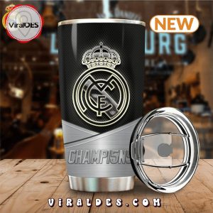 Personalized Real Madrid London 2024 Champions Tumbler