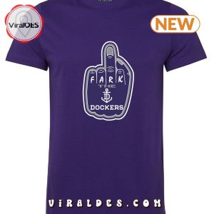 AFL Fremantle Dockers Football Club Purple Shirt