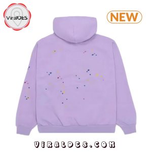 Sp5der Acai Purple Hoodie