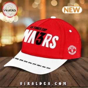 2024 Manchester United 13 Times Cup Winners Red Cap