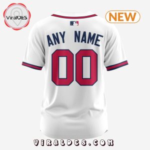 MLB Atlanta Braves Custom 2024 Home Baseball Jersey