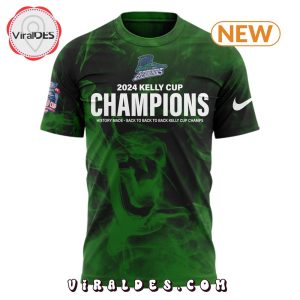 Men’s Florida Everblades Champions Green T-Shirt, Jogger, Cap