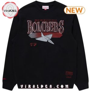 Men’s Essendon Bombers Football Black Sweatshirt Hoodie