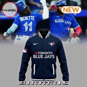 MLB Special Toronto Blue Jays Team Navy Baseball Jacket