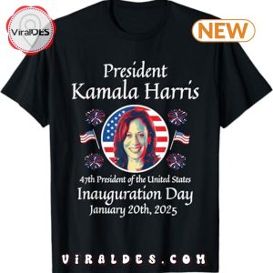 President Kamala Harris Inauguration 2025 Memorabilia T-Shirt