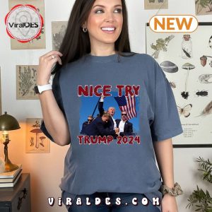 Trump Shot Comfort Trump Assasinaton T-Shirt