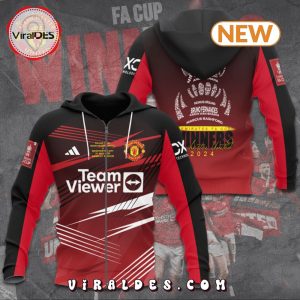 Manchester United FA Cup Winners 2024 Hoodie