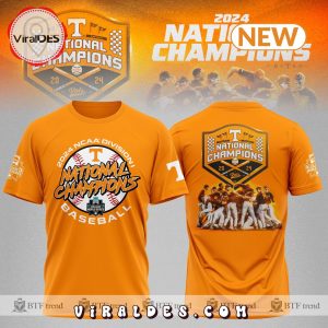Tennessee Volunteers World Series Season Yellow Champions Shirt