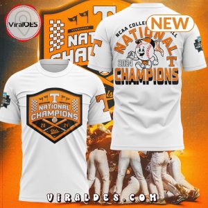 Tennessee Baseball Champion 2024 Division White Shirt