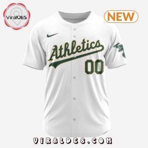 MLB Oakland Athletics Custom 2024 Home Baseball Jersey