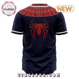 Spiderman Cosplay Marvel Baseball Jersey