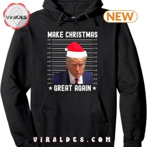 Funny Christmas Make Great Again Trump Shot Hoodie