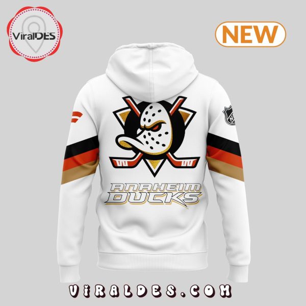 Anaheim Ducks 2024 NHL Orange Country White Hoodie, Jogger, Cap